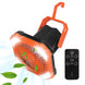 Rechargeable Camping Fan with LED Light, Remote Control and Power Bank