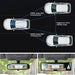 Clip-On Panoramic Car Rearview Mirror, Wide-Angle Interior Mirror, 11 in