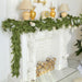 Christmas Pine Garland, 2 Pack 5.9 ft Artificial Greenery Garlands for Mantel, Stairs and Door