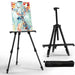 Portable Aluminum Painting Easel with Tripod Stand and Carry Bag, 50 to 126 cm