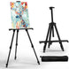 Portable Aluminum Painting Easel with Tripod Stand and Carry Bag, 50 to 126 cm