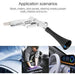 Air Blow Cleaning Gun for Car Interior Detailing, Aluminum Body with Funnel Nozzle