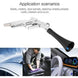 Air Blow Cleaning Gun for Car Interior Detailing, Aluminum Body with Funnel Nozzle