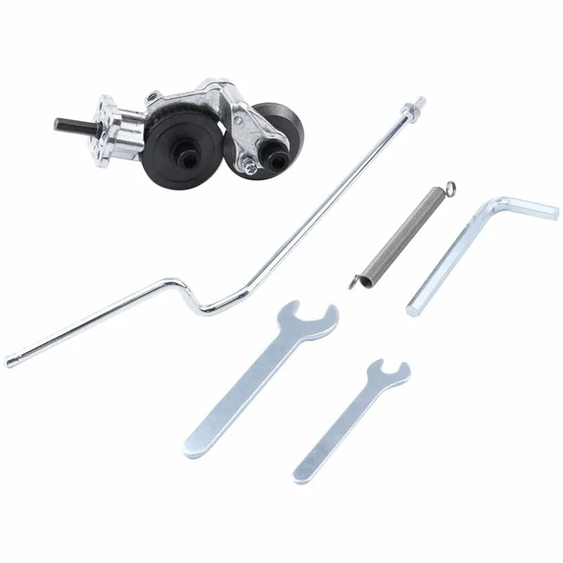 Drill Attachment Sheet Metal Cutter, Double-Head Plate Shear with Wrenches