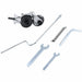 Drill Attachment Sheet Metal Cutter, Double-Head Plate Shear with Wrenches