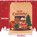 24 Pack Christmas Kraft Paper Treat Bags, Assorted Prints, 5 x 7 Inch Candy and Cookie Goodie Bags