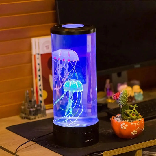 Jellyfish Lamp, Color-Changing LED Aquarium Night Light