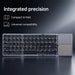 Tri-Fold Bluetooth Keyboard with Built-In Touchpad, Rechargeable