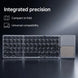 Tri-Fold Bluetooth Keyboard with Built-In Touchpad, Rechargeable