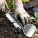 Hori Hori Garden Knife with Sheath, Stainless Steel Digging and Weeding Tool