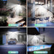 Solar Motion Sensor Flood Light for Garden and Yard, 348 LED 3-Head with Remote