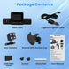 4-Channel Dash Cam with Rear Camera, IR Night Vision and 32GB Card